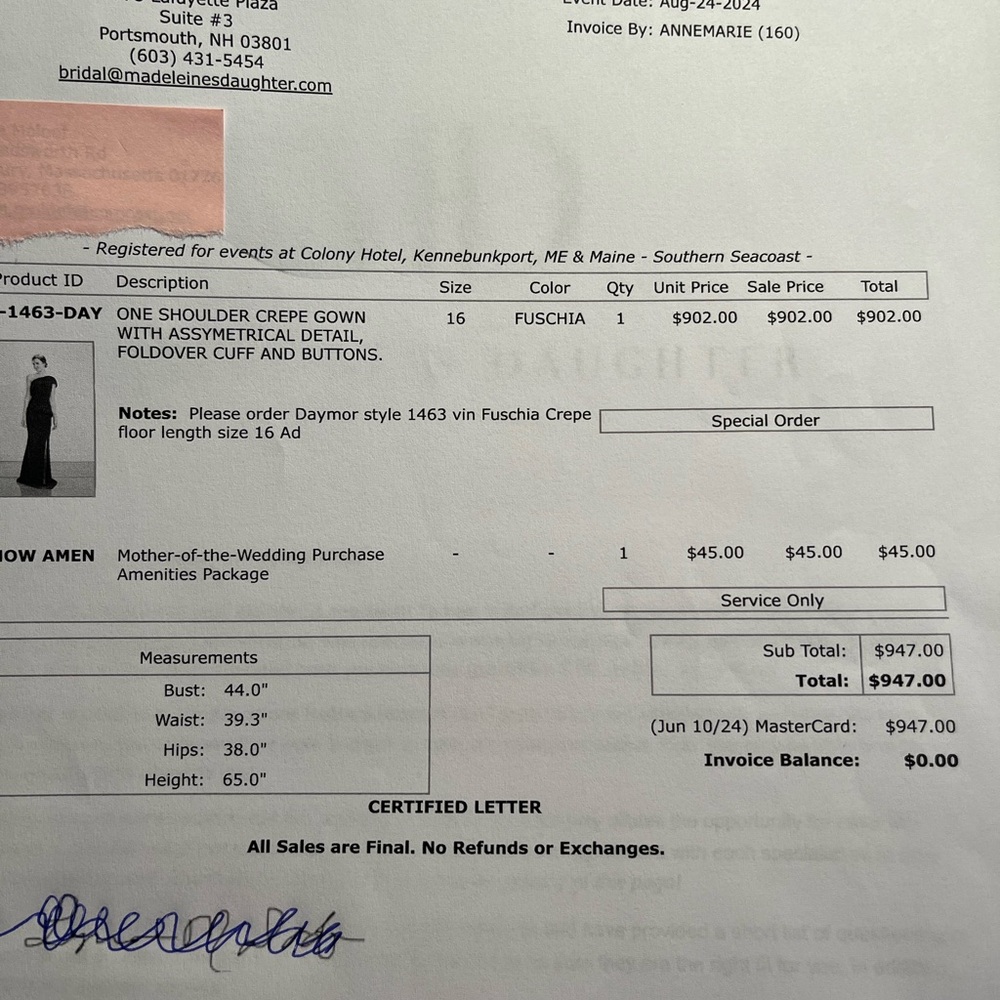 💕Alexandra by Daymor-asymmetric ruffled waist sheath dress-Must go!! - Picture 10 of 11